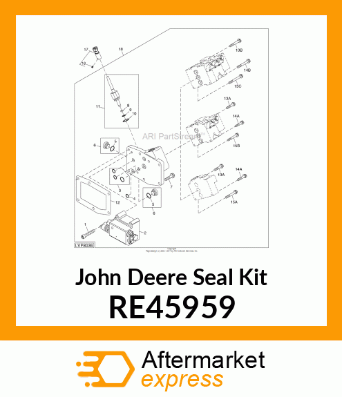 SEAL KIT, SEAL KIT RE45959