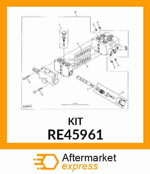 KIT, SEAL RE45961