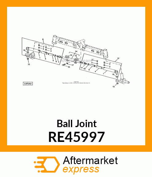 TIE ROD END RE45997