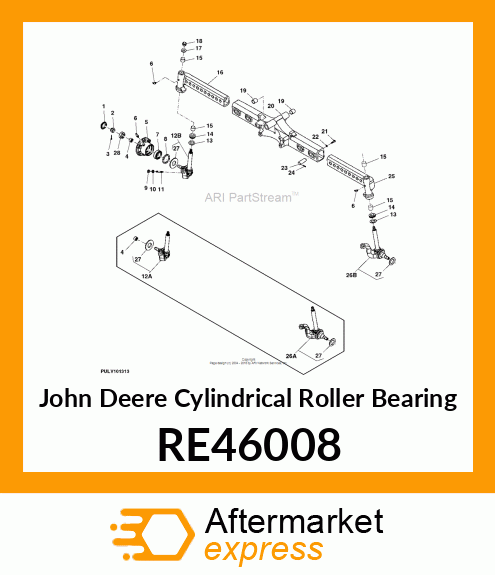 CYLINDRICAL ROLLER BEARING RE46008