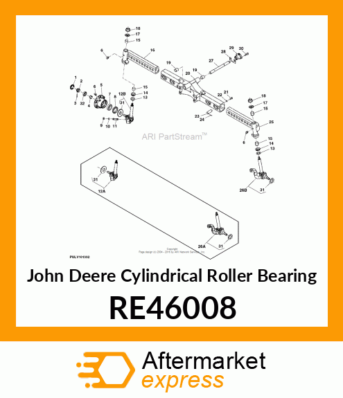 CYLINDRICAL ROLLER BEARING RE46008