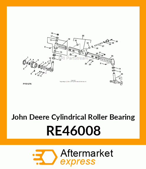 CYLINDRICAL ROLLER BEARING RE46008