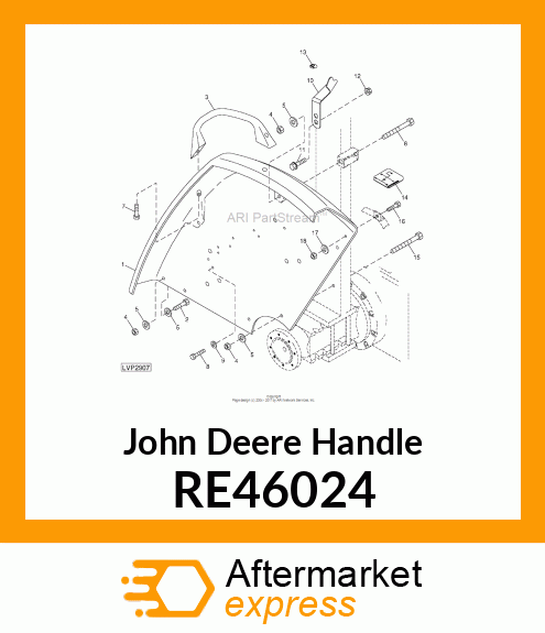 HANDLE, GRAB RE46024