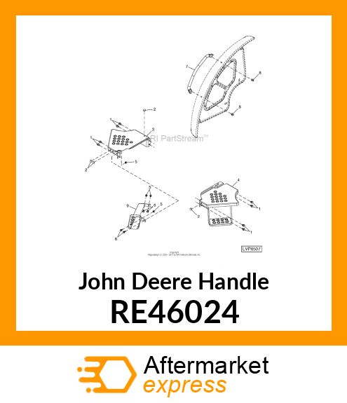 HANDLE, GRAB RE46024