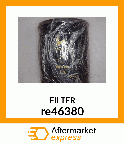 FILTER KIT, ENGINE OIL WITH PACKING re46380