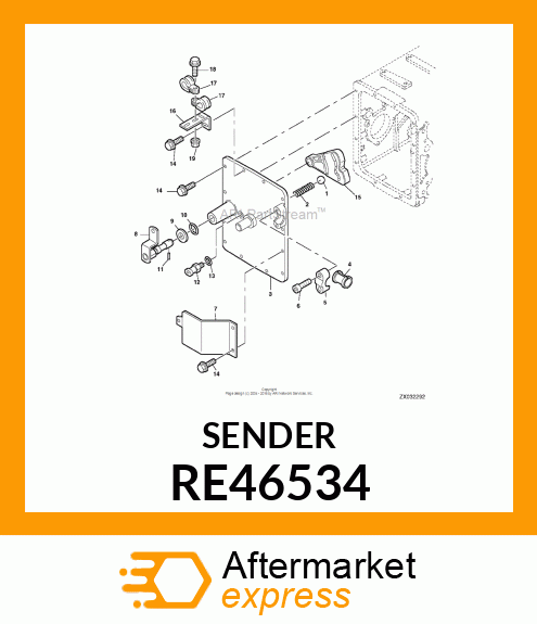 SWITCH, BALL ACTUATED, ASSEMBLY RE46534