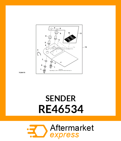 SWITCH, BALL ACTUATED, ASSEMBLY RE46534