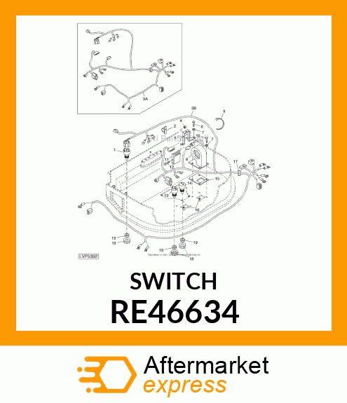 SWITCH, ROTARY RE46634