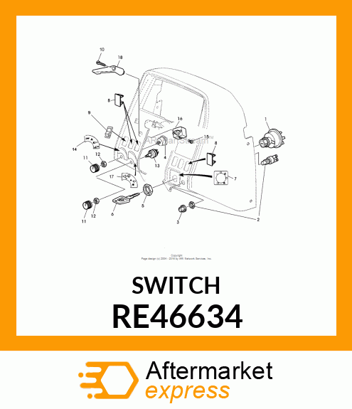 SWITCH, ROTARY RE46634