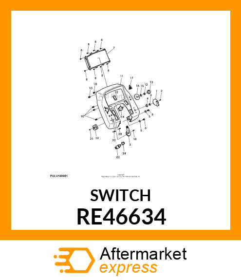 SWITCH, ROTARY RE46634