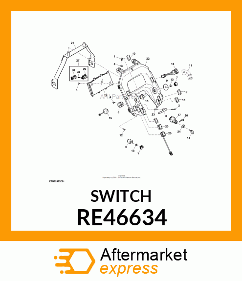 SWITCH, ROTARY RE46634