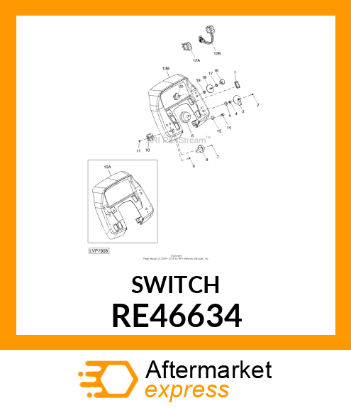 SWITCH, ROTARY RE46634