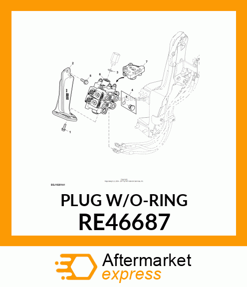 DRAIN PLUG, DRAIN PLUG RE46687