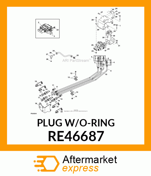 DRAIN PLUG, DRAIN PLUG RE46687