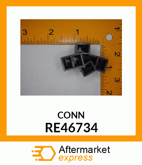 ELECT CONNECTOR ASSY, BLOWER RE46734