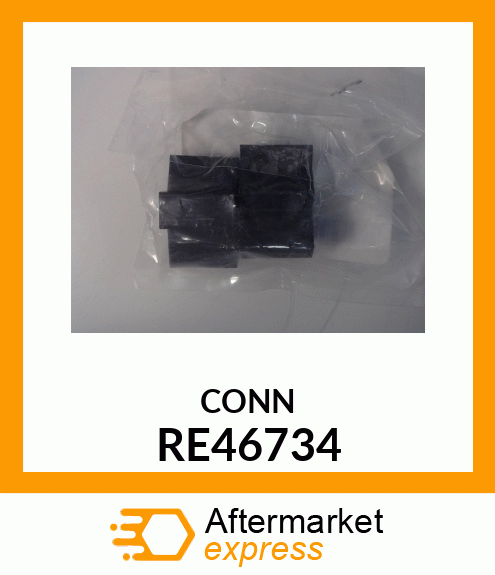 ELECT CONNECTOR ASSY, BLOWER RE46734