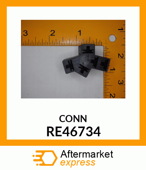 ELECT CONNECTOR ASSY, BLOWER RE46734