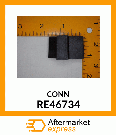 ELECT CONNECTOR ASSY, BLOWER RE46734