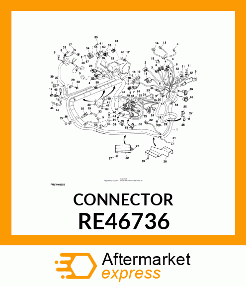 ELECTRICAL CONNECTOR ASSY RE46736