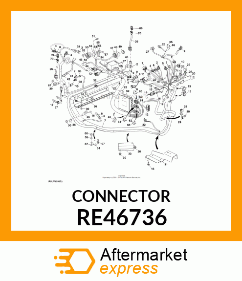 ELECTRICAL CONNECTOR ASSY RE46736