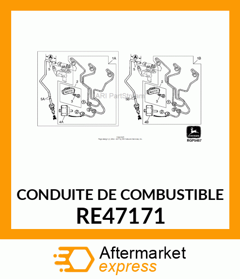 CONDUITE DE COMBUSTIBLE RE47171