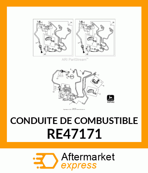 CONDUITE DE COMBUSTIBLE RE47171