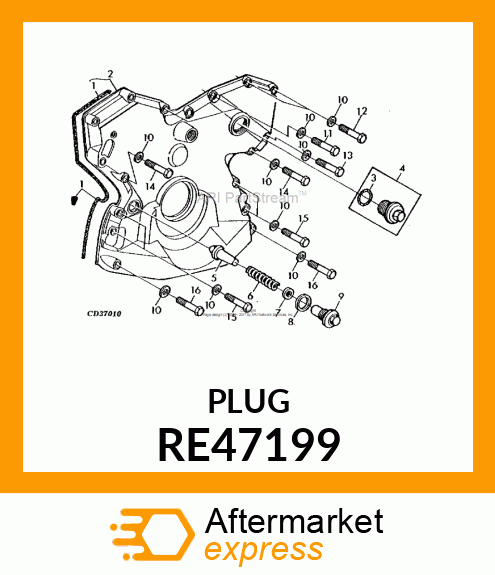 BOUCHON PLAST.FILETE 1 RE47199