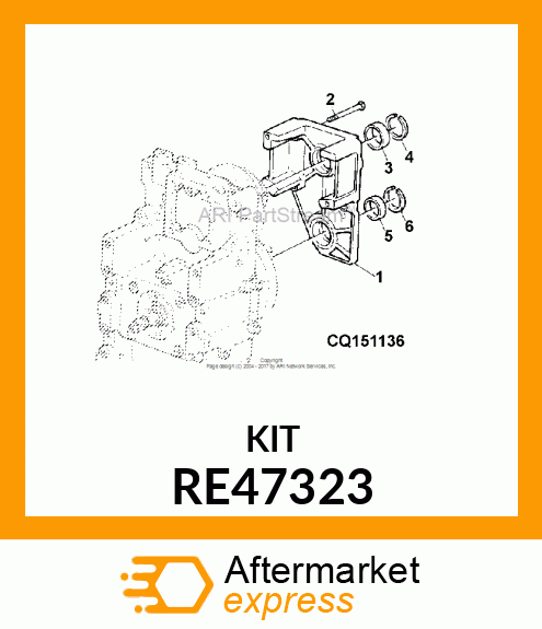 SNAP RING, SNAP RINGS (PTO) RE47323