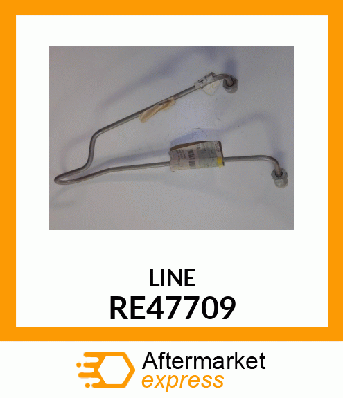 LINE,FUEL INJECTION,NO.1 RE47709