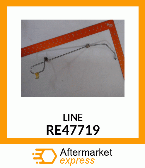 LINE,FUEL INJECTION,NO.4 RE47719