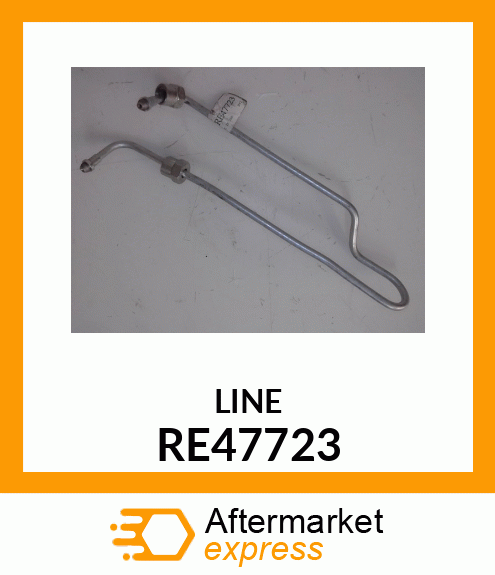 LINE,FUEL INJECTION,NO.1 RE47723