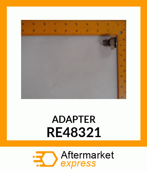 NUT,ADAPTER,WITH O RE48321