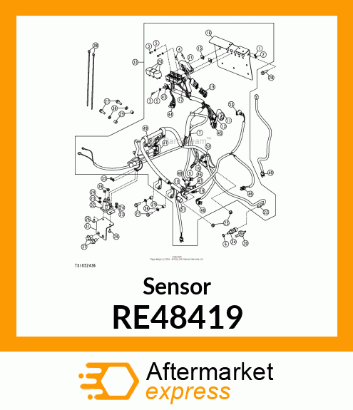 SENSOR, TEMPERATURE RE48419