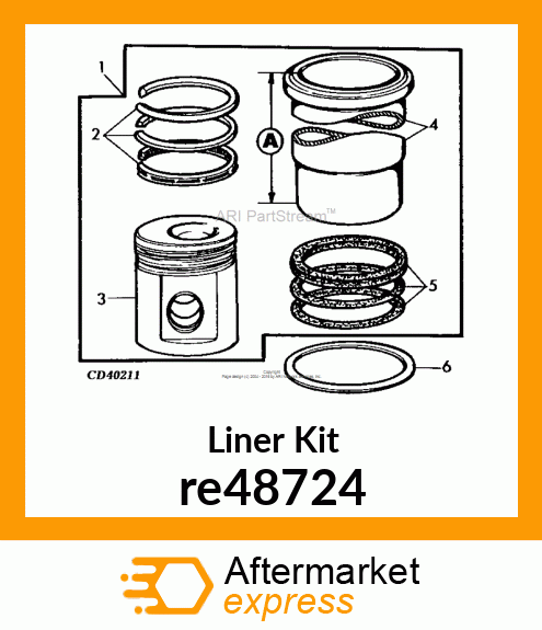 Liner Kit re48724