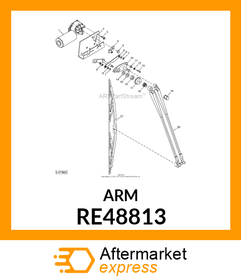 ARM ASSEMBLY DRIVE RE48813