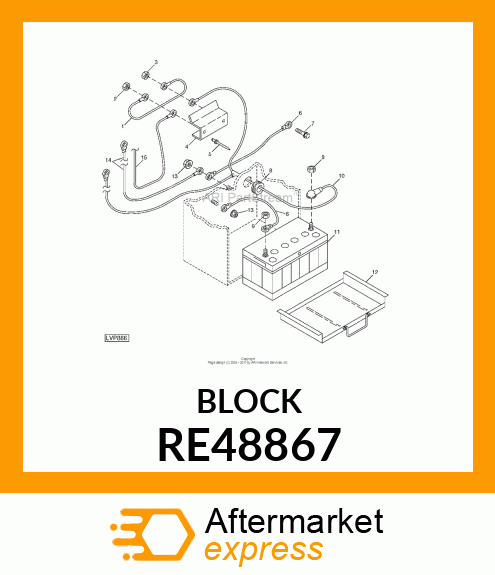 BLOCK, JUNCTION RE48867