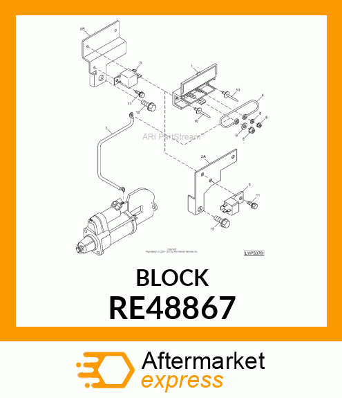 BLOCK, JUNCTION RE48867