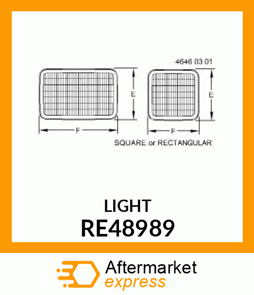 FLOODLAMP, ASSEMBLY RE48989