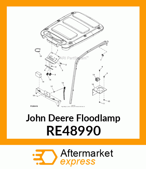 FLOODLAMP RE48990