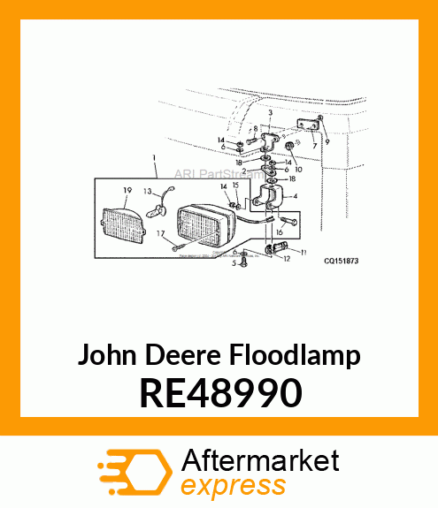 FLOODLAMP RE48990