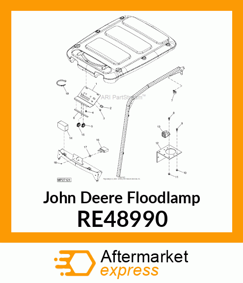 FLOODLAMP RE48990