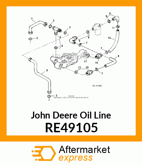 LINE, OIL RE49105