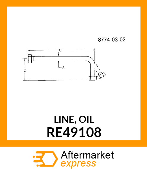 LINE, OIL RE49108