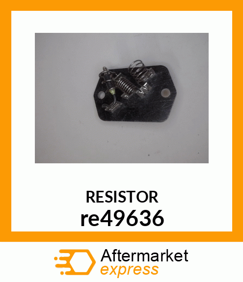 RESISTOR SERVICE KIT re49636