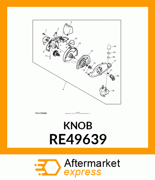 KNOB RE49639