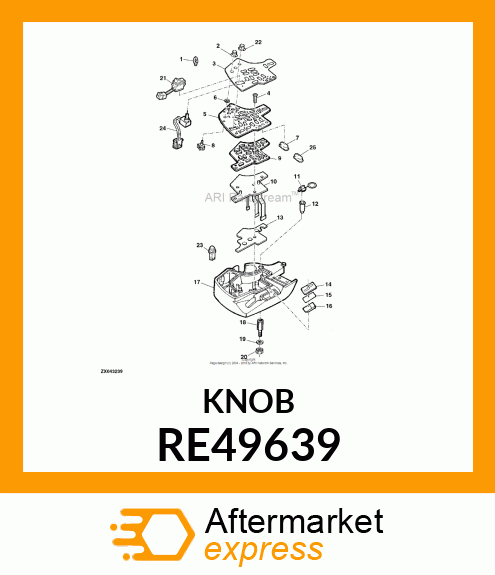 KNOB RE49639