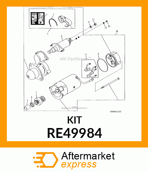 SOLENOID ASSEMBLY RE49984