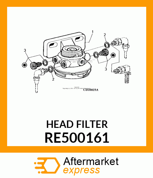 KIT,FUEL FILTER ASSEMBLY RE500161