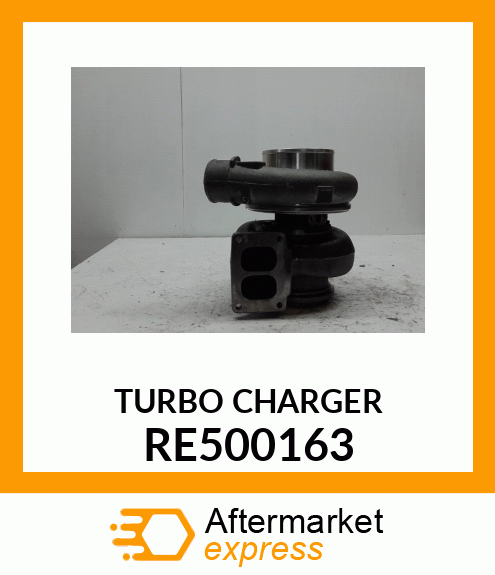 TURBOCHARGER,REMAN RE500163