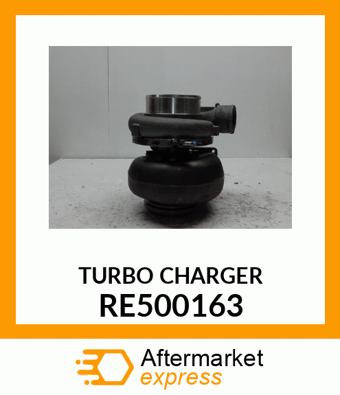 TURBOCHARGER,REMAN RE500163